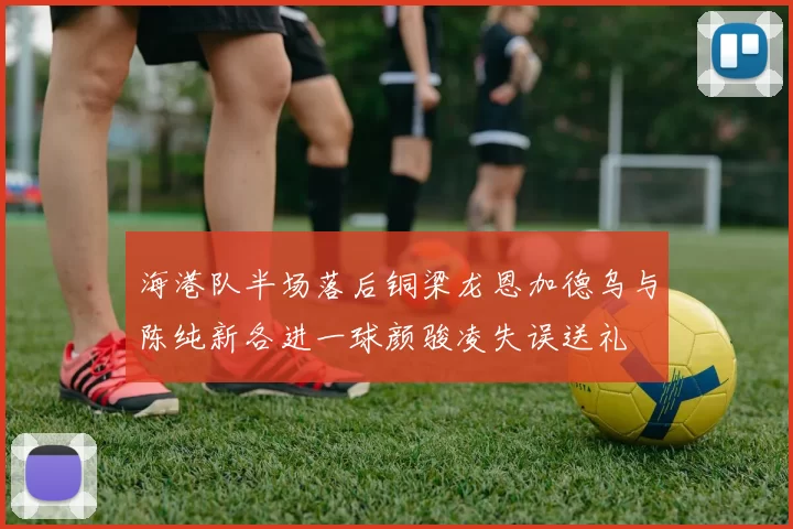 海港队半场落后铜梁龙恩加德乌与陈纯新各进一球颜骏凌失误送礼